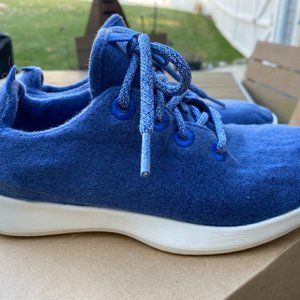 Allbirds Merino Wool Runner Women Royal Blue Size 9